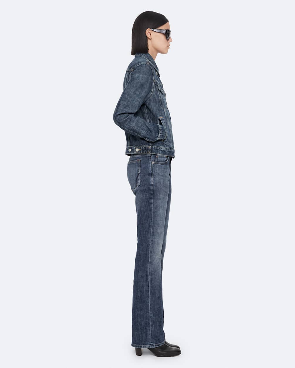 White Smoke ג'קט לנשים Regular Trucker ALLSAINTS