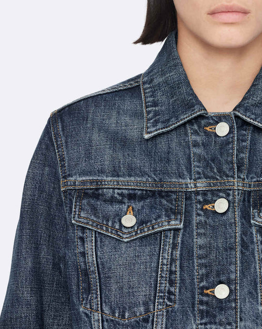 Lavender Blush ג'קט לנשים Regular Trucker ALLSAINTS