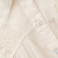 Antique White חולצה מכופתרת ארוכה מכותנה לנשים Roseanne BA&SH