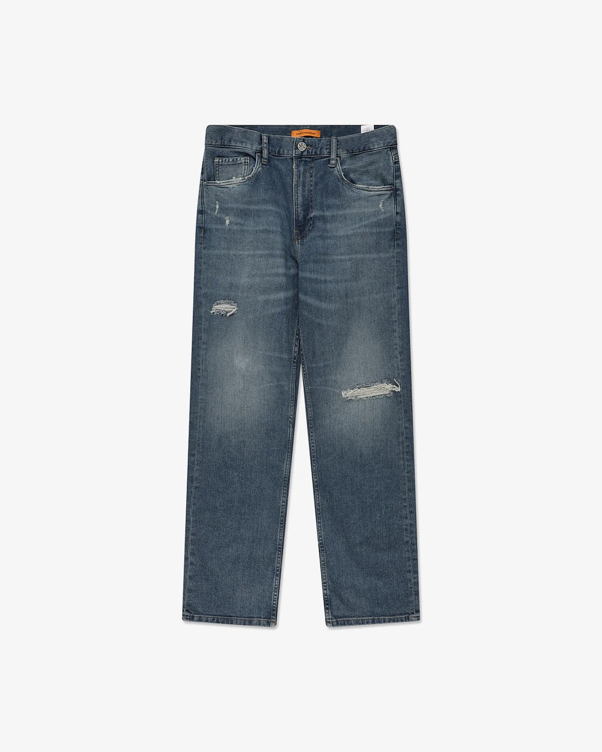 Dark Slate Gray ג'ינס ארוך לגברים 04 -  Loose Fit THIRTY DEGREES