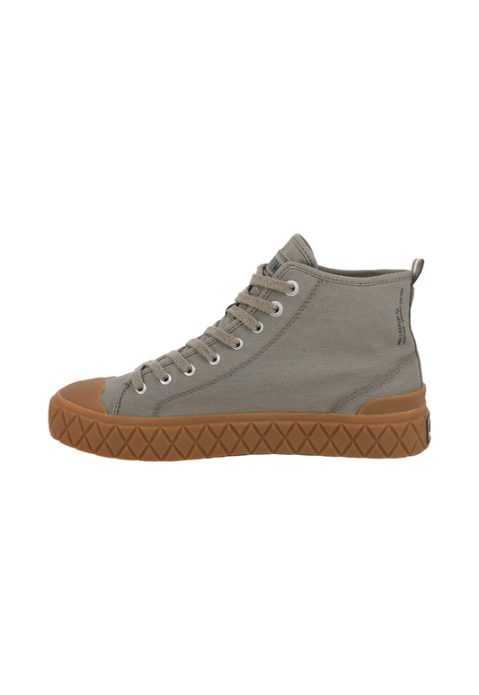 White Smoke סניקרס גבוהות לגברים Palla Ace Chukka Org PALLADIUM