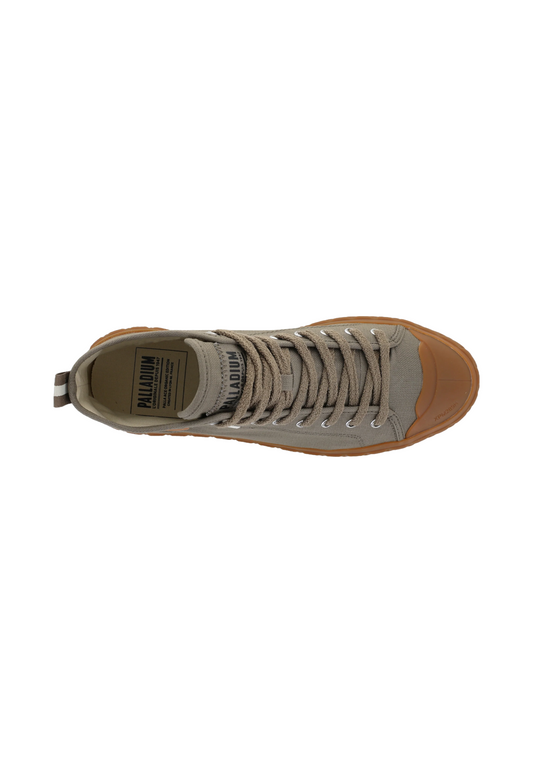 White Smoke סניקרס גבוהות לגברים Palla Ace Chukka Org PALLADIUM