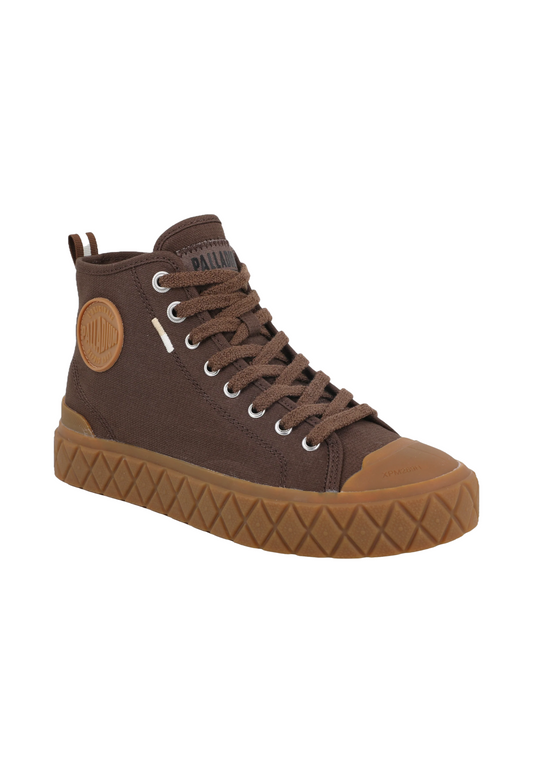 White Smoke סניקרס גבוהות לגברים Palla Ace Chukka Org PALLADIUM