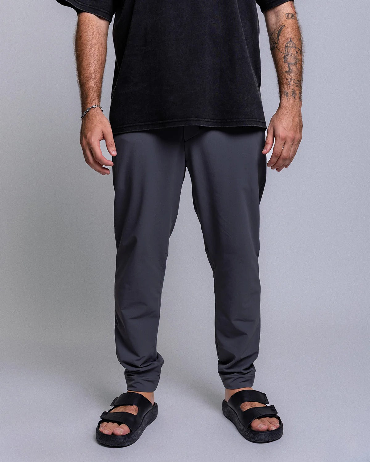 Dark Gray מכנסי טרנינג לגברים TDS Jogger THIRTY DEGREES