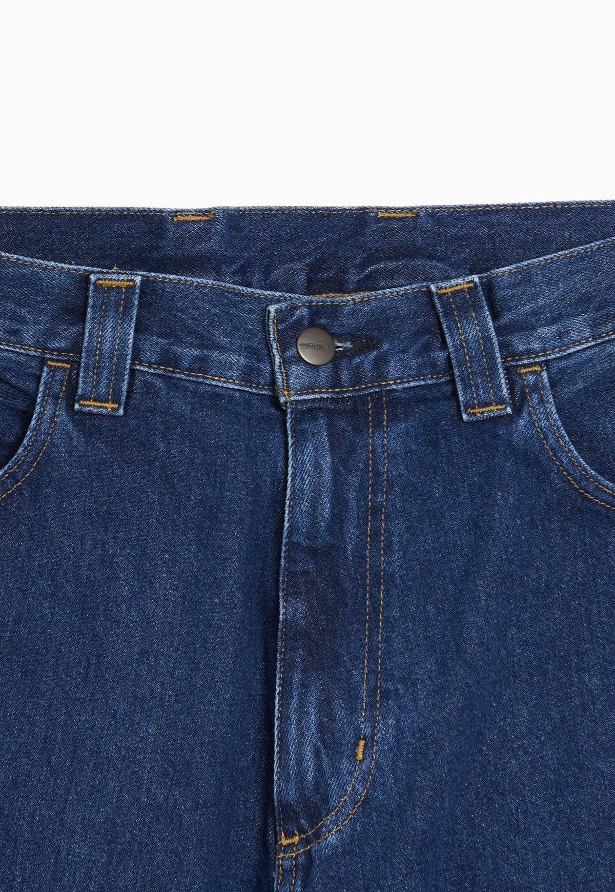 Dark Slate Gray ג'ינס ארוך לגברים Brandon Pant - Loose Fit CARHARTT WIP