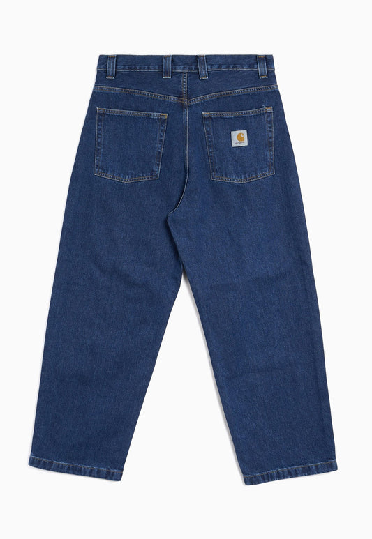 Dark Slate Gray ג'ינס ארוך לגברים Brandon Pant - Loose Fit CARHARTT WIP