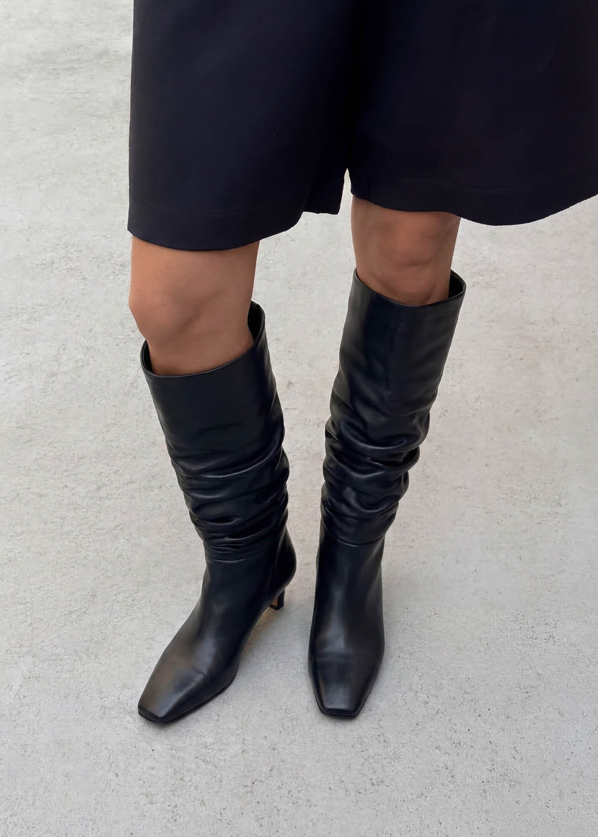 Gray מגפיים גבוהים לנשים Kalila ALOHAS