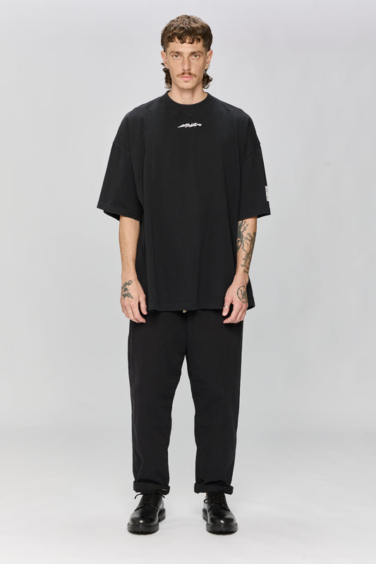 Light Gray טי שירט קצרה לנשים / גברים Atmos LAZY EYE PPL