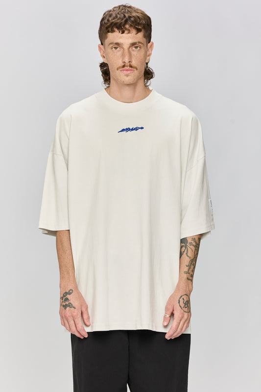 Light Gray טי שירט קצרה לנשים / גברים Atmos LAZY EYE PPL