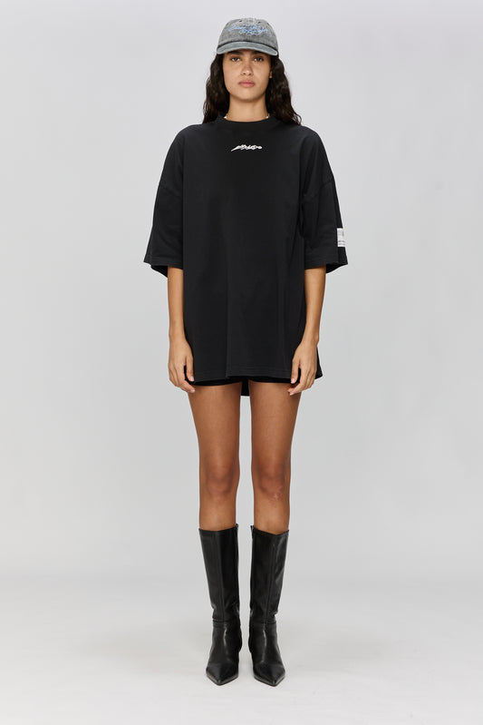 Light Gray טי שירט קצרה לנשים / גברים Atmos LAZY EYE PPL