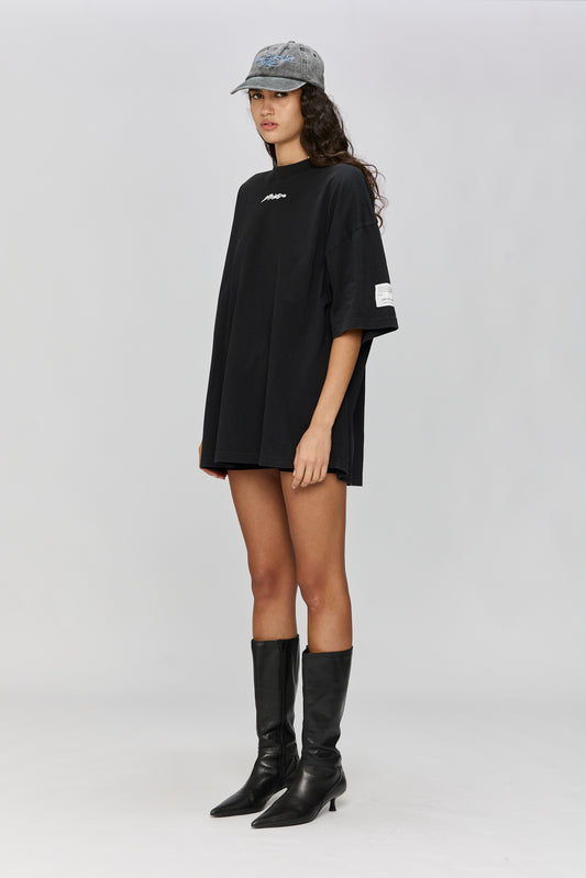 Light Gray טי שירט קצרה לנשים / גברים Atmos LAZY EYE PPL