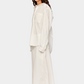 Antique White חצאית מידי לנשים Cotton Poplin LAZY EYE PPL