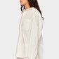 Antique White חולצה מכופתרת ארוכה לנשים Cotton Poplin LAZY EYE PPL