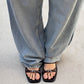 Light Gray סנדלי עקב לנשים Liko Rift ALOHAS