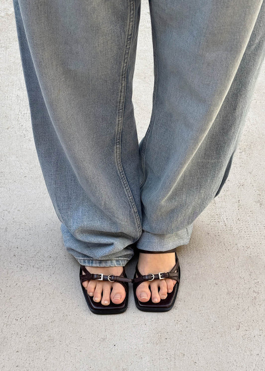 Light Gray סנדלי עקב לנשים Liko Rift ALOHAS