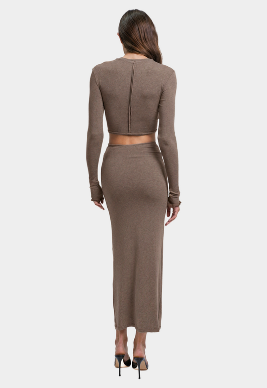 חולצת קרופ עם מלמלה לנשים Papper