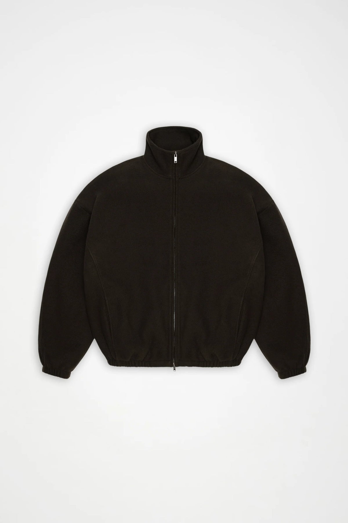 Black ז׳קט פליז לנשים / גברים Fleece Zip RAINS