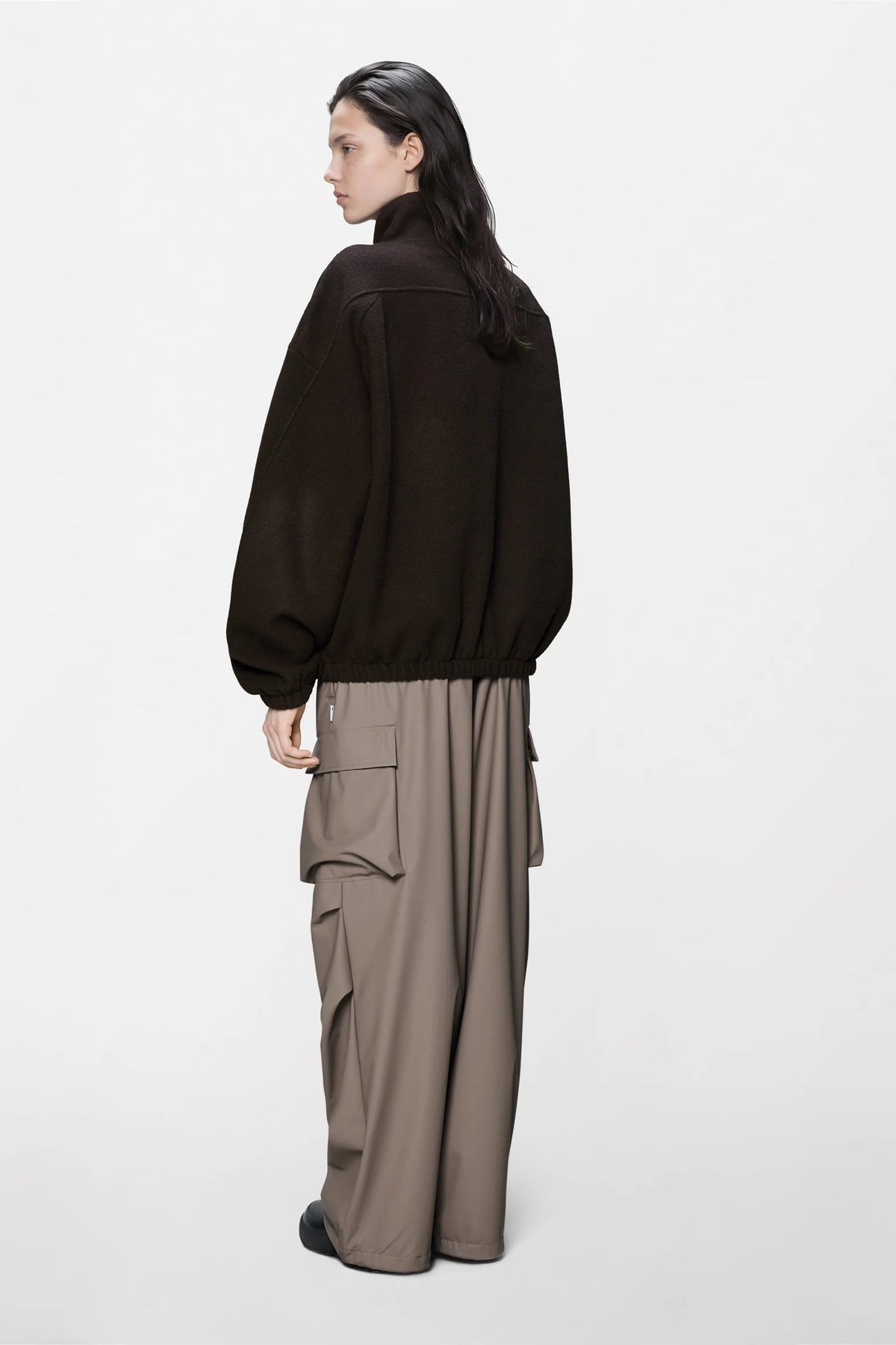 Lavender ז׳קט פליז לנשים / גברים Fleece Zip RAINS