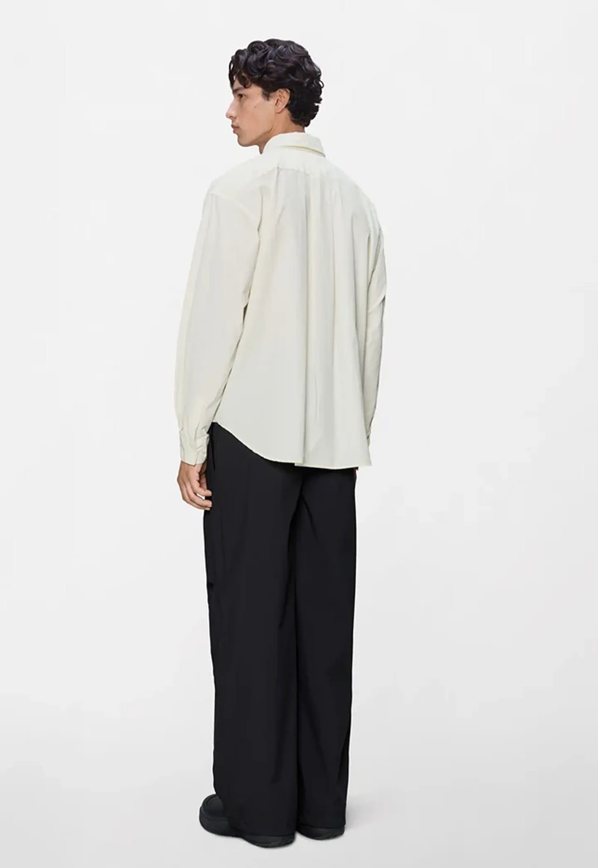 חולצה מכופתרת Rains Light Woven Long Sleeve יוניסקס