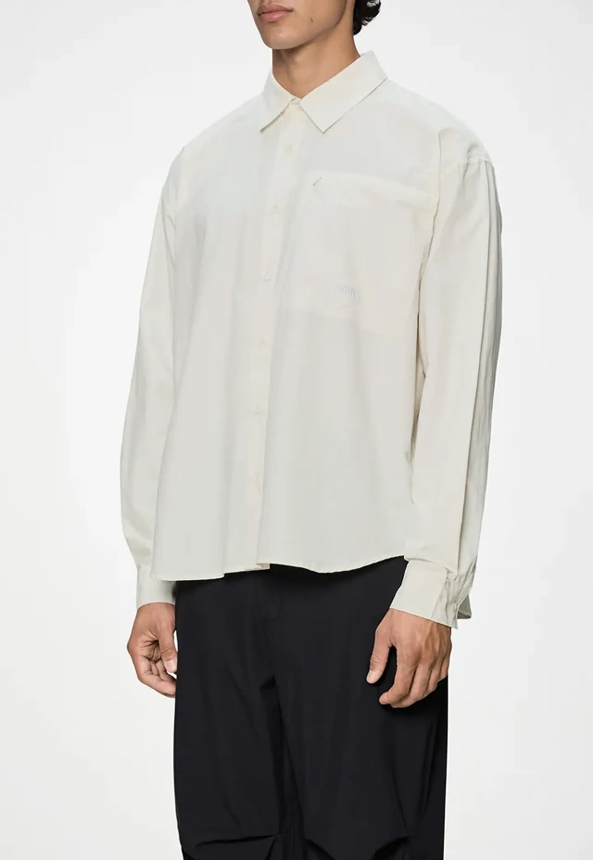 חולצה מכופתרת Rains Light Woven Long Sleeve יוניסקס