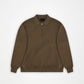 Dark Olive Green חולצת פולו ארוכה לנשים / גברים Long Sleeve Polo RAINS