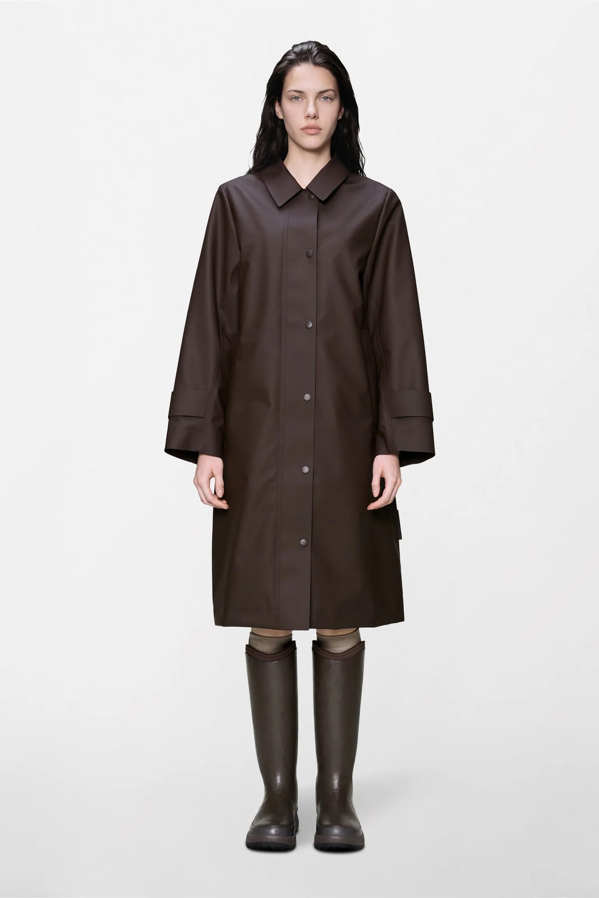 Lavender מעיל נשים Nara Long Jacket W3 RAINS