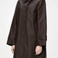 Dark Slate Gray מעיל נשים Nara Long Jacket W3 RAINS