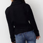 Black ג'קט לנשים Pockets for Fall PAPER