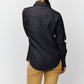 Lavender חולצת ג'ינס מכופתרת לנשים Denim Button Down PAPER