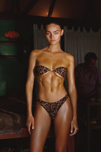 Black בגד ים חלק עליון Le Bandeau SUNKISSED