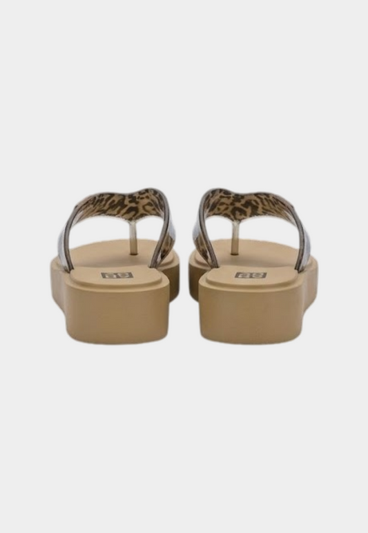 כפכפי גומי בהדפס מנומר לנשים Trend New