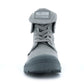 Slate Gray נעלי קנבס גבוהות עם קיפול PALLADIUM