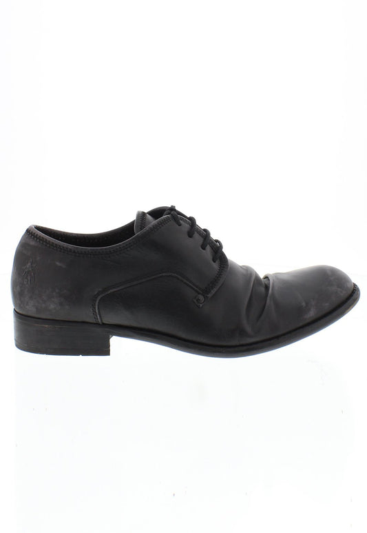 Dark Slate Gray נעלי אוקספורד עור עם קפלים WEST fly london