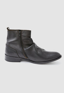 Lavender מגפיים עם קפלים ורוכסן צידי Wex FLY LONDON