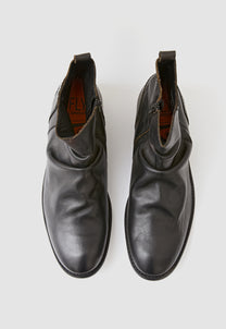 Dark Slate Gray מגפיים עם קפלים ורוכסן צידי Wex FLY LONDON