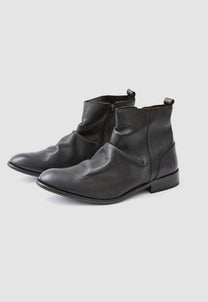 Dark Slate Gray מגפיים עם קפלים ורוכסן צידי Wex FLY LONDON
