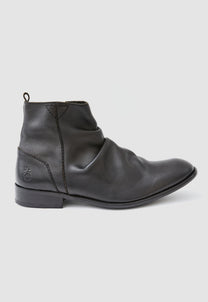 Dark Slate Gray מגפיים עם קפלים ורוכסן צידי Wex FLY LONDON