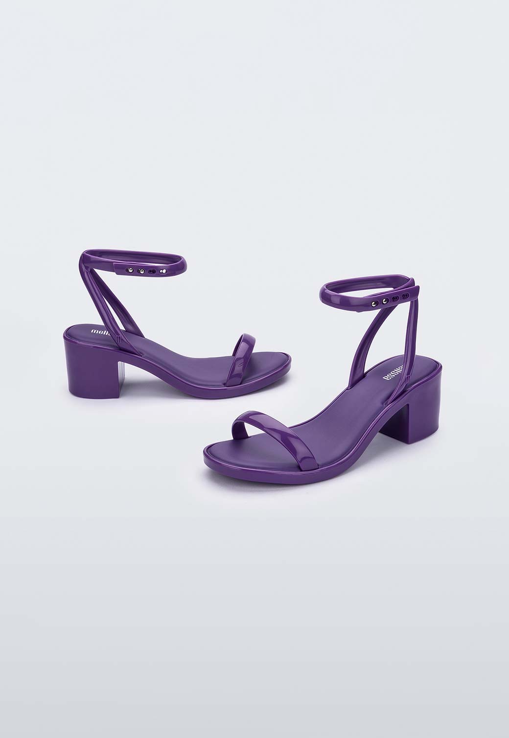 Lavender נעלי עקב מגומי לנשים MELISSA