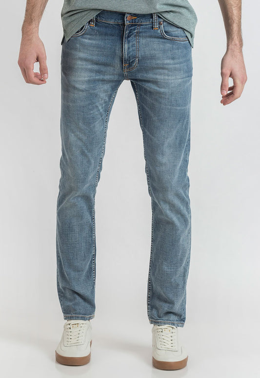 Light Gray ג'ינס ארוך THIN FINN | אורך 32 NUDIE