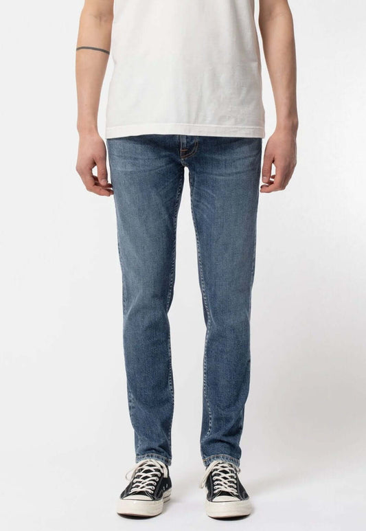 Antique White ג'ינס ארוך LEAN DEAN BLUE VIBES | L30 NUDIE