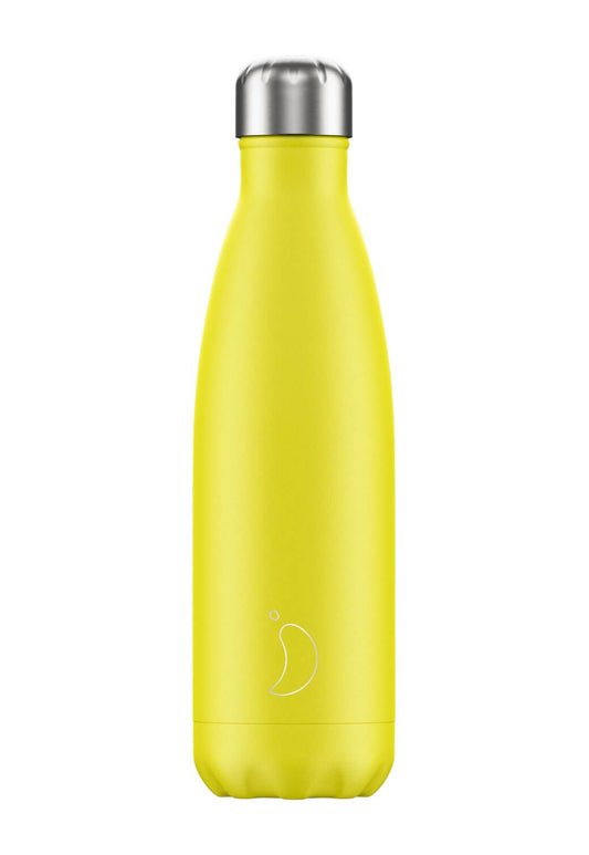 Light Goldenrod בקבוק שומר קור וחום צהוב ניאון CHILLY'S