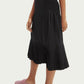 Black חצאית מידי בעיטור קפלים כותנה אורגנית SCOTCH & SODA