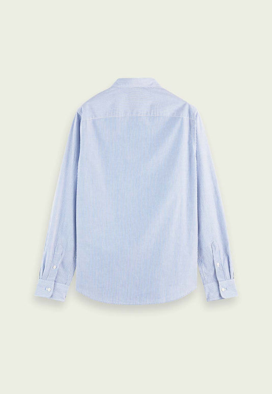 Lavender חולצה מכופתרת סלים פיט בהדפס פסים SCOTCH & SODA