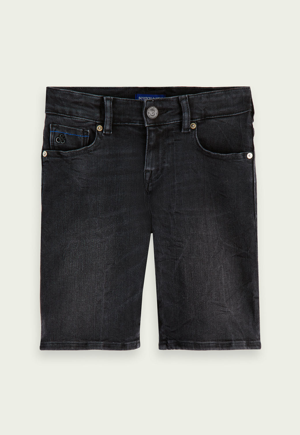 Dark Slate Gray מכנסי ג'ינס קצרים SCOTCH & SODA