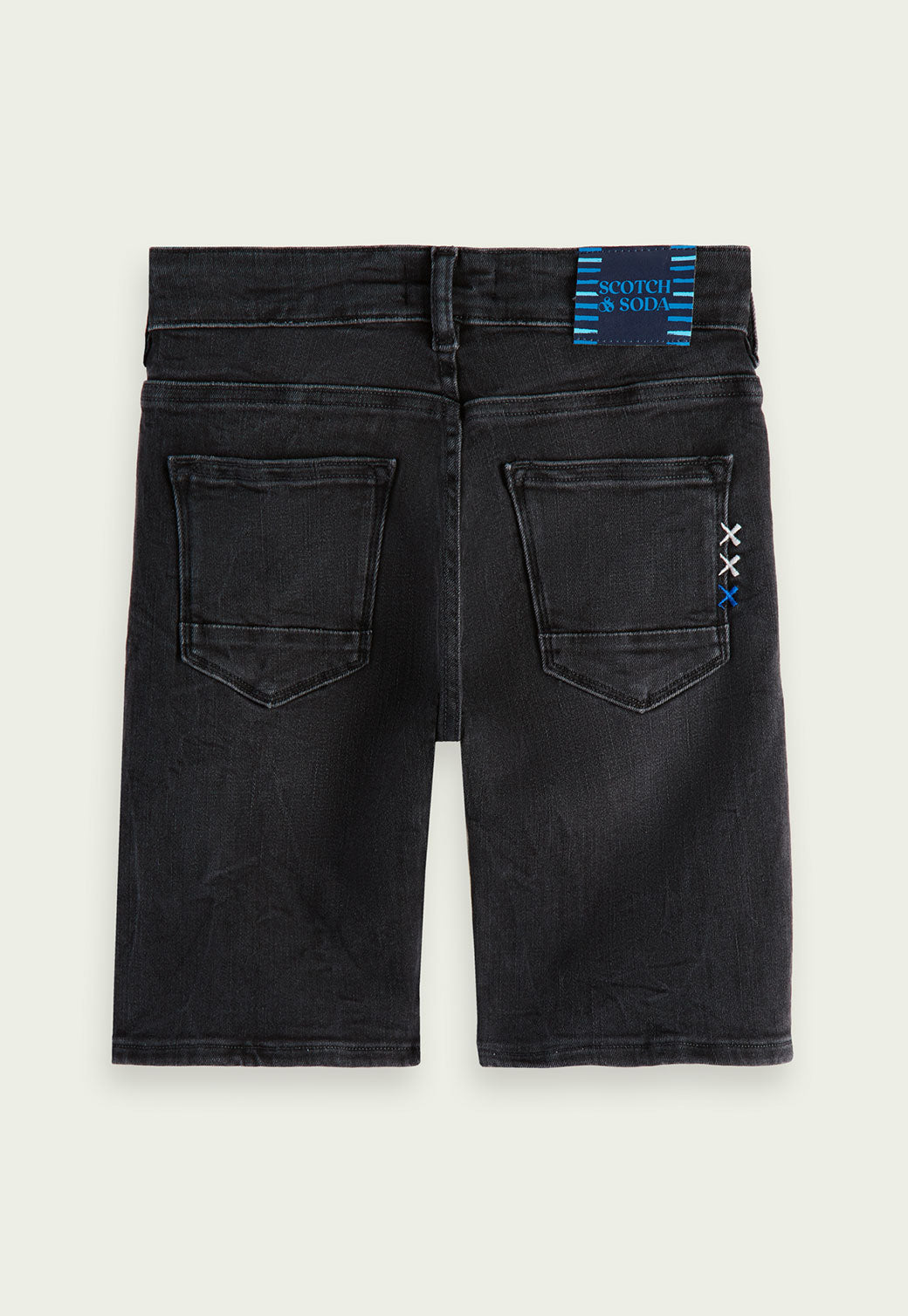 Dark Slate Gray מכנסי ג'ינס קצרים SCOTCH & SODA