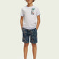 Beige ג'ינס קצר לילדים SCOTCH & SODA