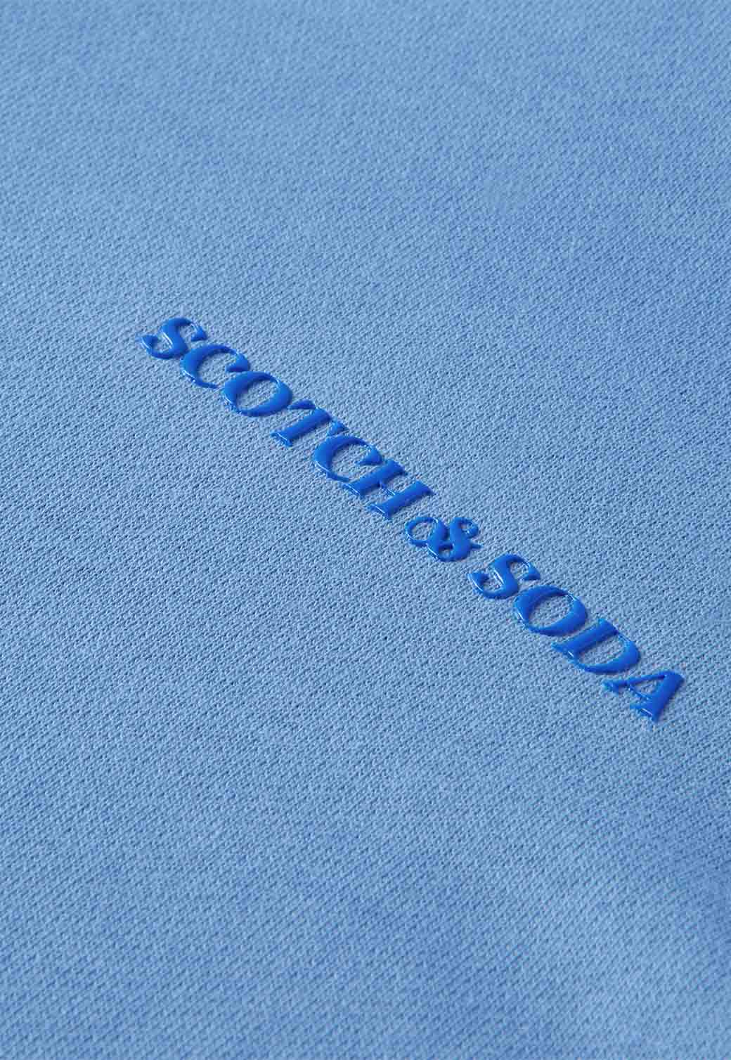 Cornflower Blue קפוצ'ון כותנה לילדים SCOTCH & SODA