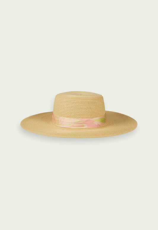 Beige SUMMER HAT פדורה SCOTCH & SODA