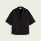 Black חולצה מכופתרת קצרה לנשים SCOTCH & SODA