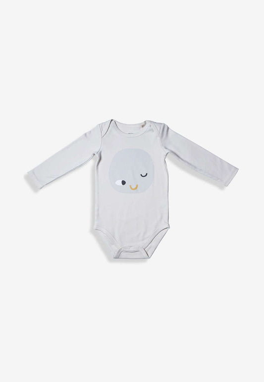 White Smoke בגד גוף ארוך עם הדפס story X MINENE